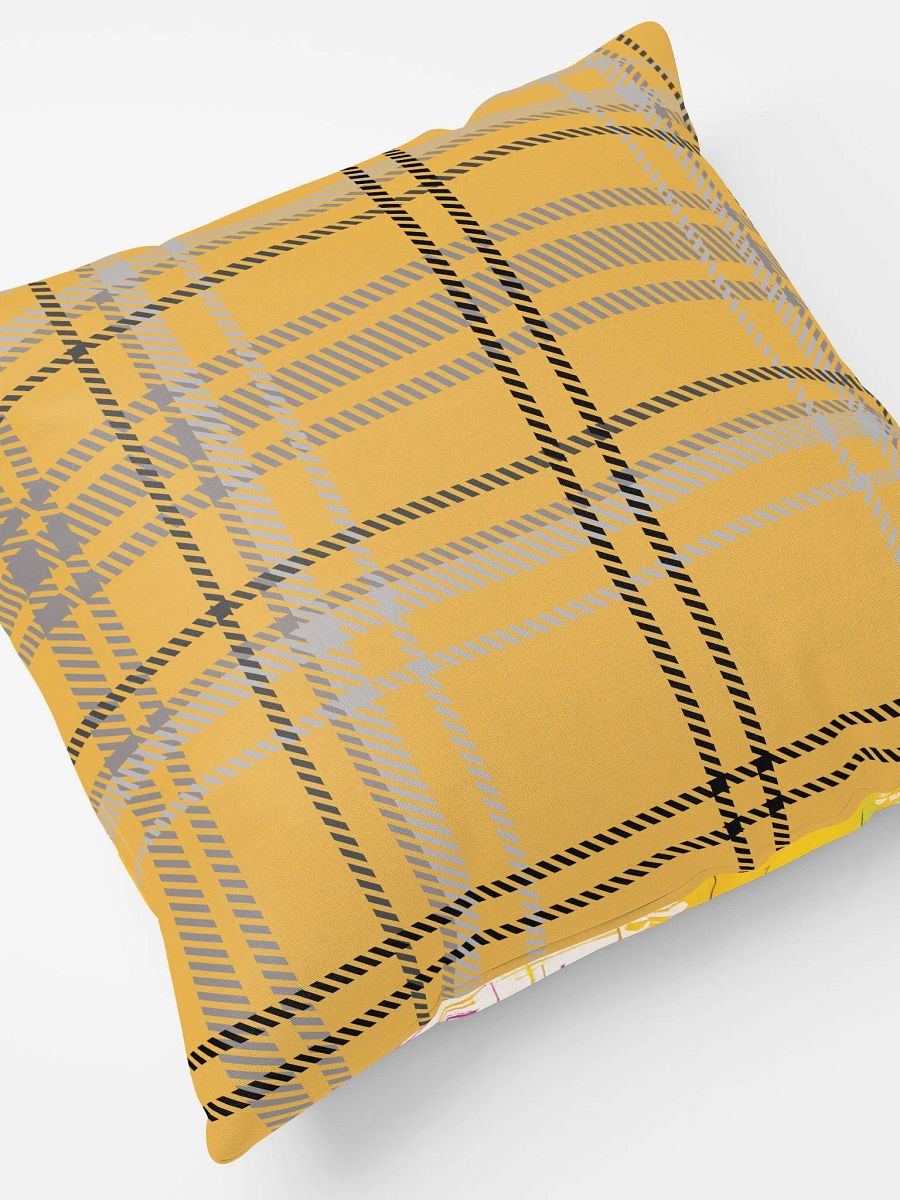 Multi Coloured Paint Splash Highland Cow Pillow product image (5)