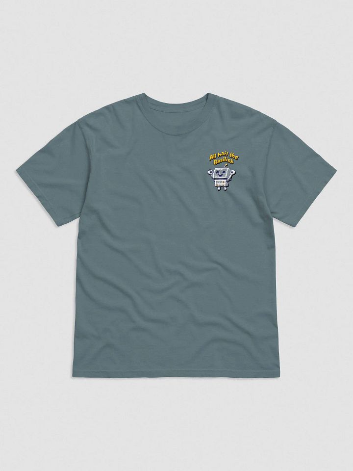 Basilisk Embroidered Pixel Art T-Shirt product image (1)