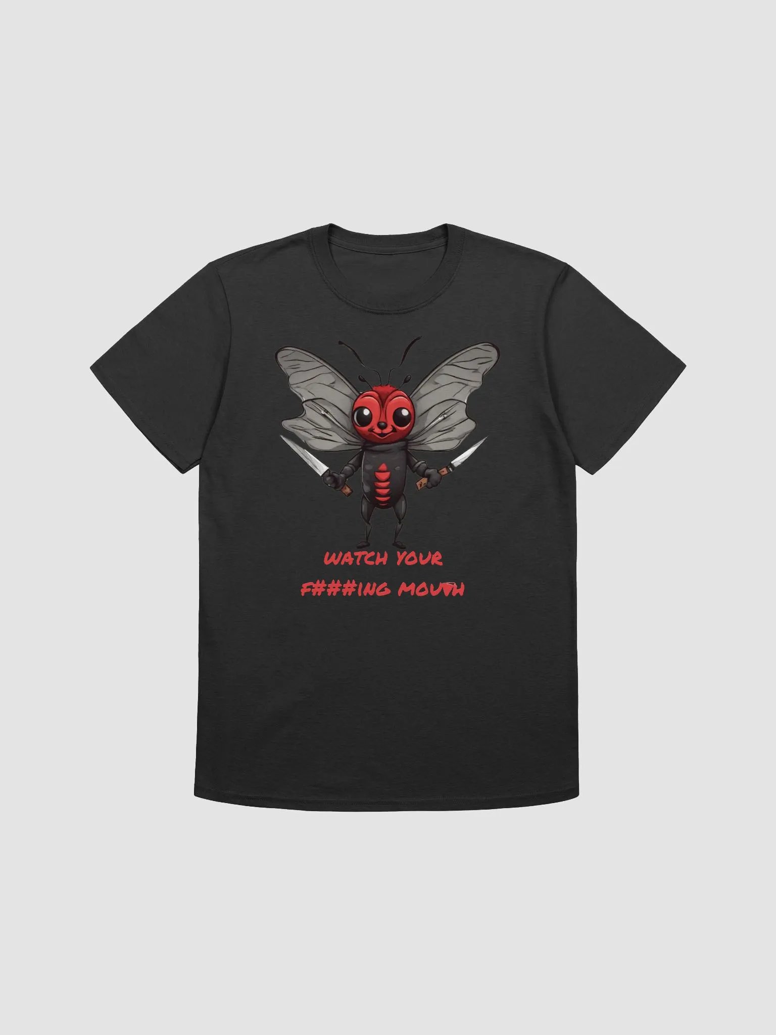 Watch Your Mouth Moth Tee product image (1)
