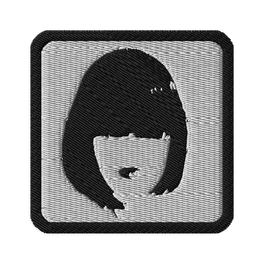 ALESSA GILLESPIE - Face Logo Patch (White) product image (1)