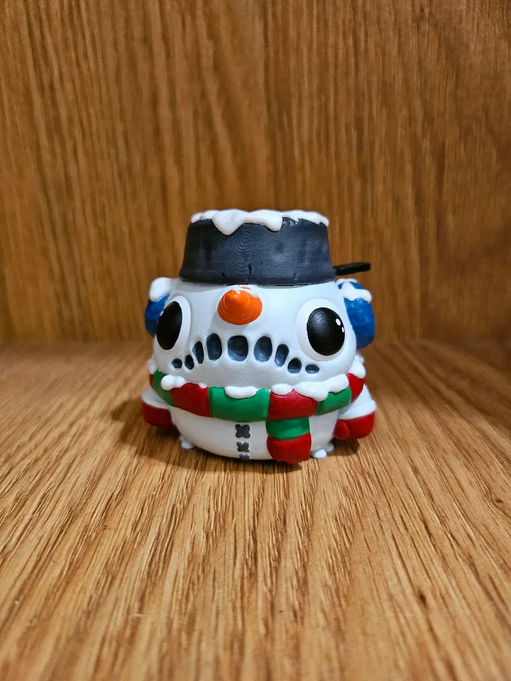 Grumpii Snowii Art Toy product image (1)