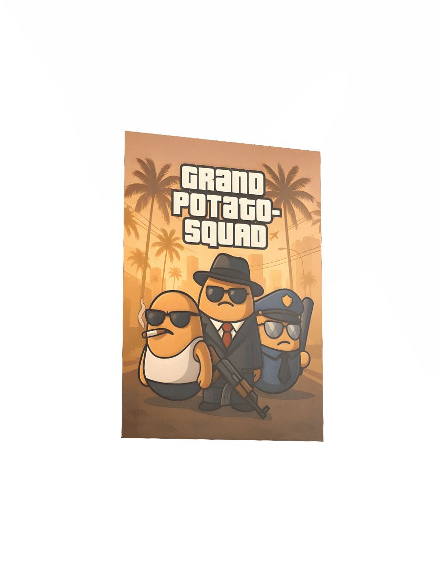 GRAND POTATO-SQUAD – Poster product image (7)