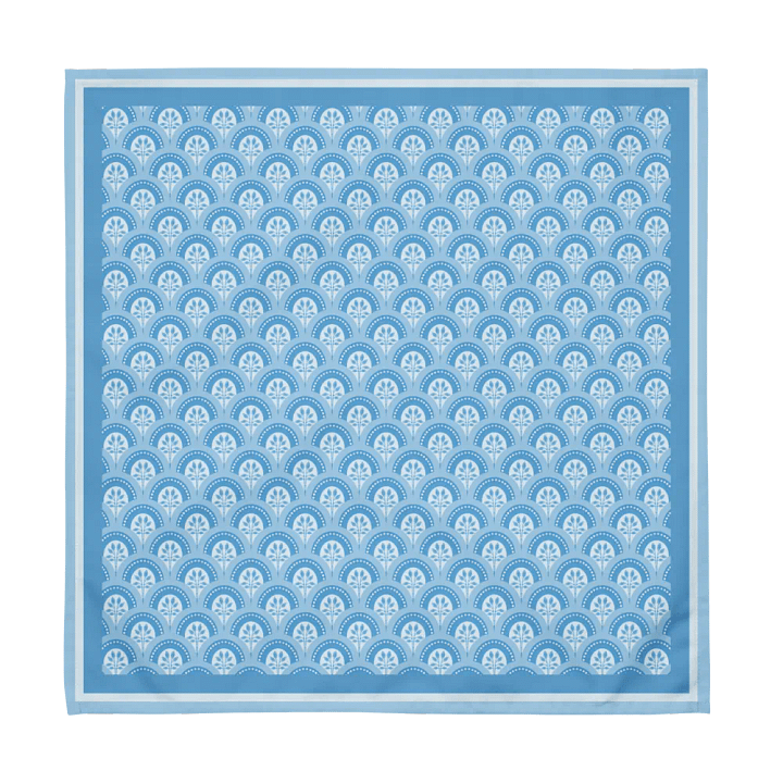 Le Blue Deco Cloth Napkin Set – Elegant Art Deco Dining (4-Piece) product image (2)