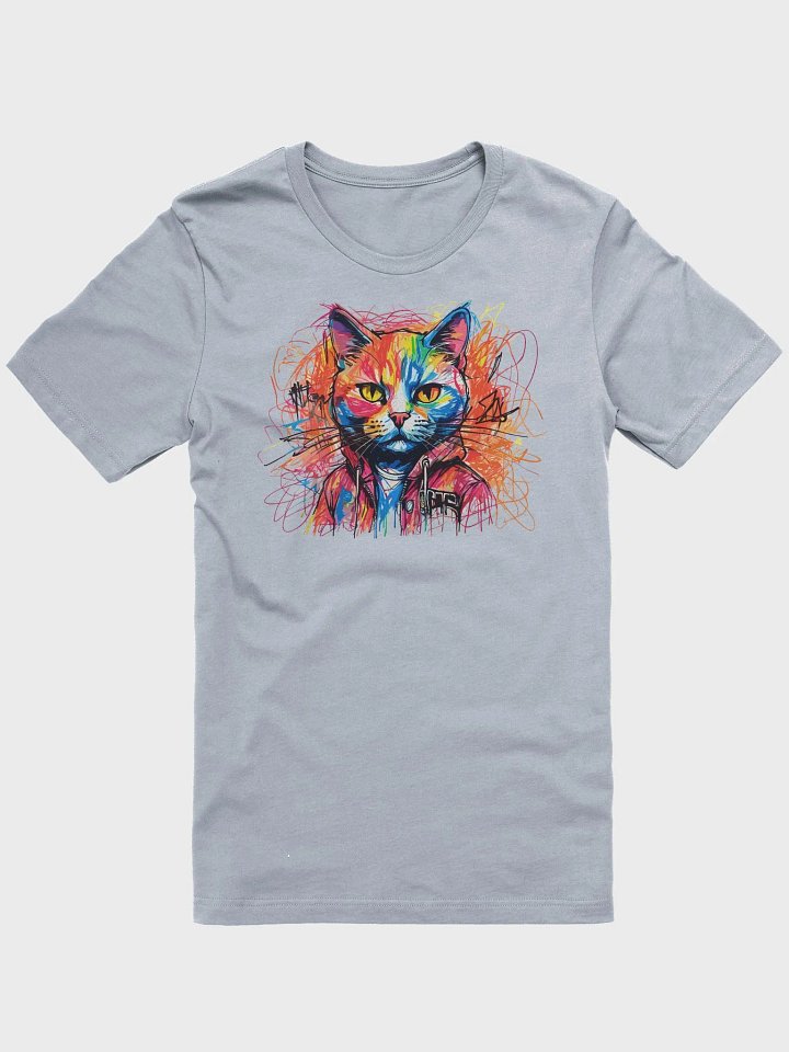 Graffiti Scribbles Cat 6 , Shirt product image (2)