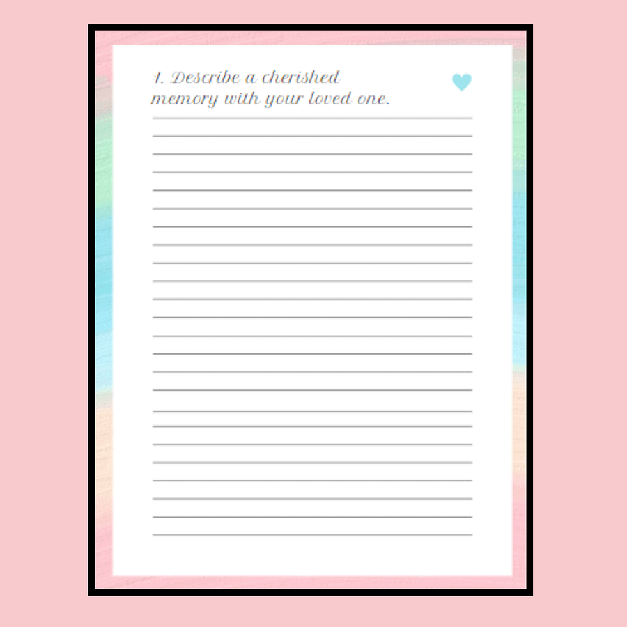 Grief Journal Prompts- 101 Journal Prompts to help you grieve product image (4)