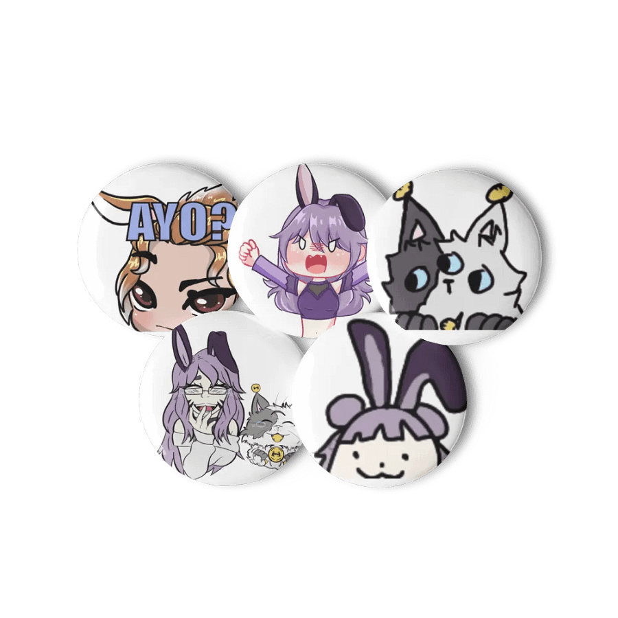 Yumi Emote Pin Set product image (3)