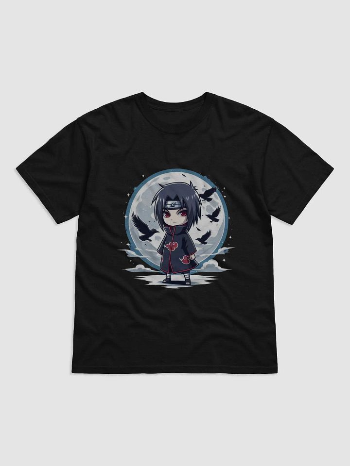 Chibi Cute Sasuke Cotton T Shirt product image (2)