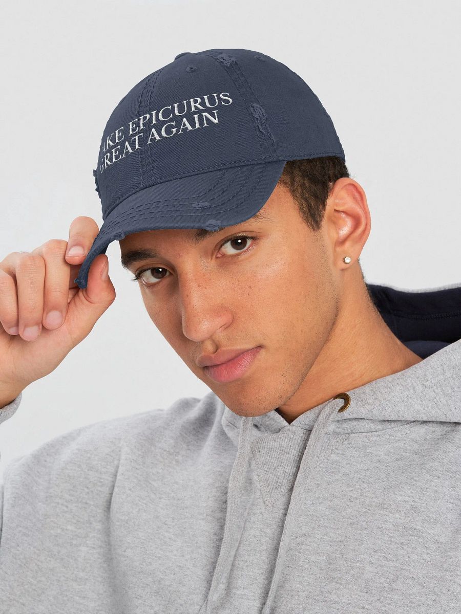 Make Epicurus Great Again (Otto Distressed Dad Hat) product image (1)