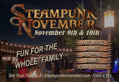 🚂🕰️ Exciting News! 🕰️🚂

We’re thrilled to be supporting an incredible festival Steampunk November  If you’re a fan of steampu...