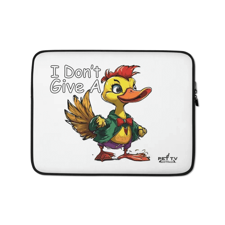 I Don't Give A Duck - Laptop Case product image (1)