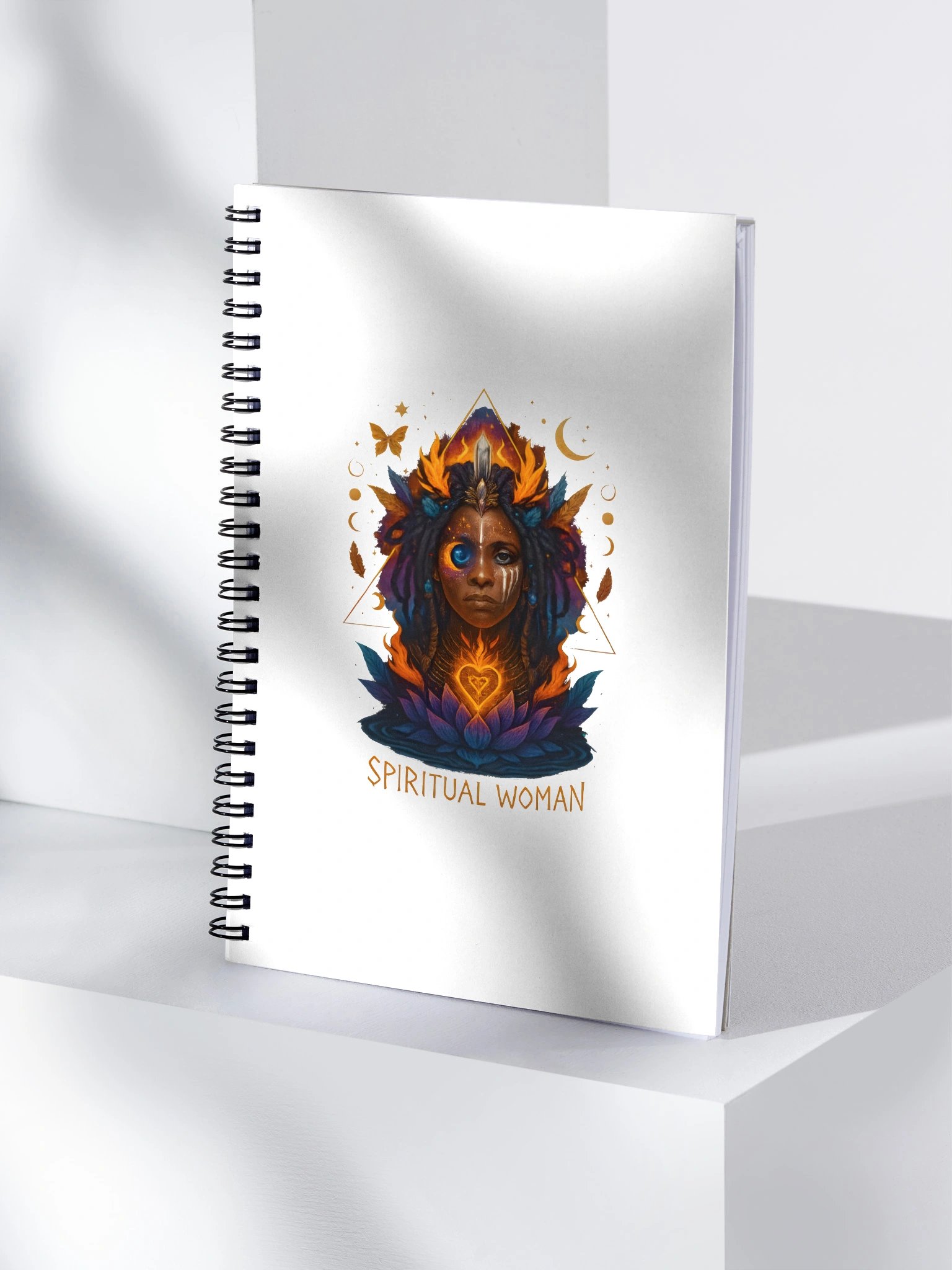 Mystic Goddess Spiral Notebook product image (4)