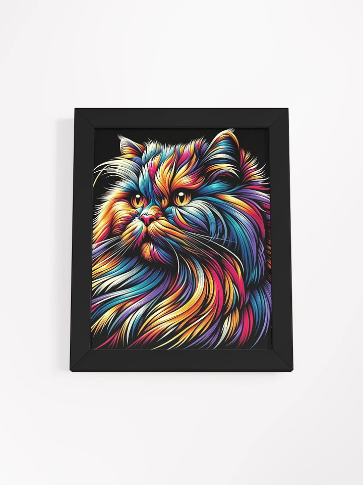 Framed High-Quality Matte Poster (in): British Longhair product image (11)