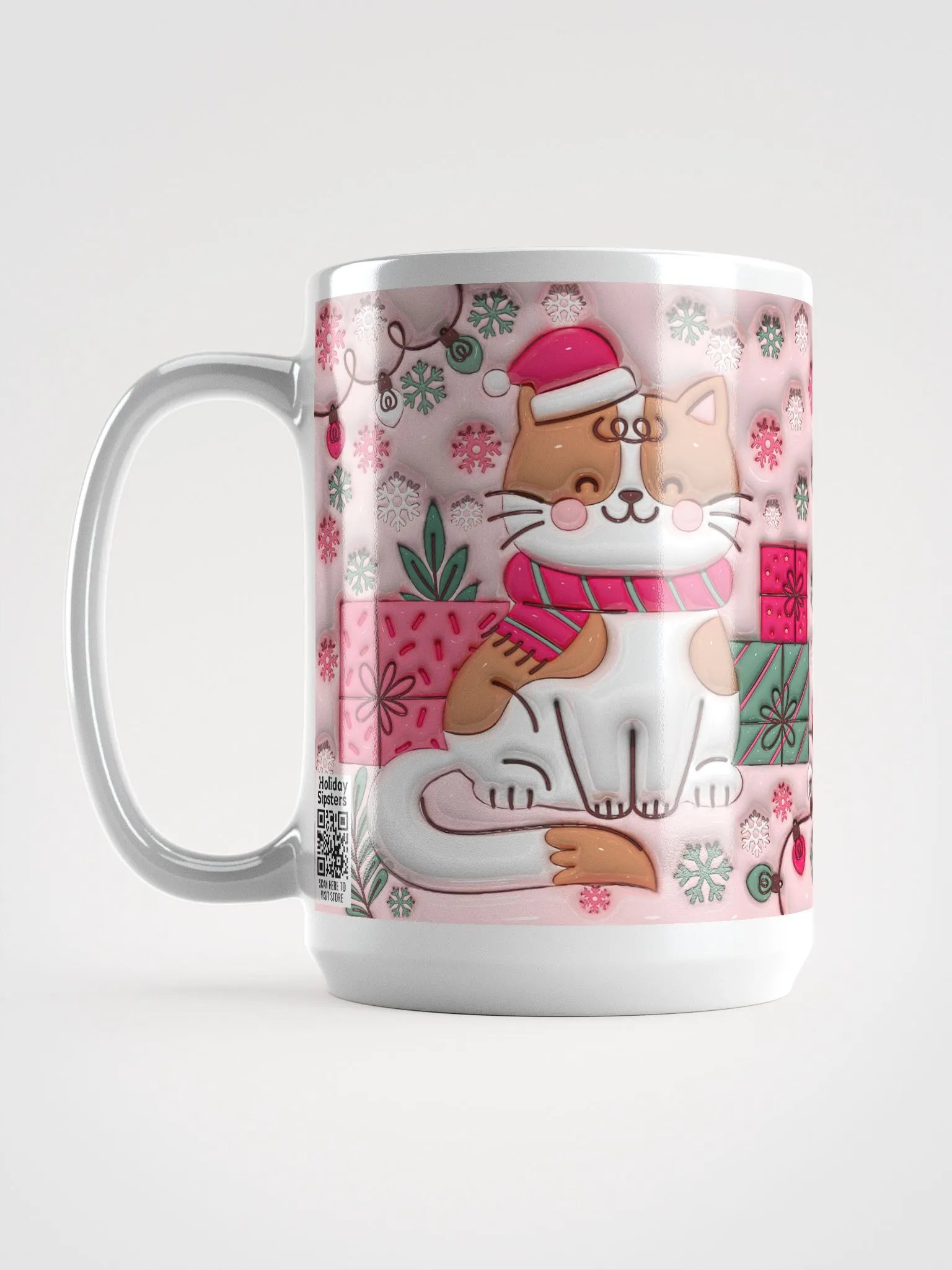 Meow Holiday Christmas Mug product image (6)