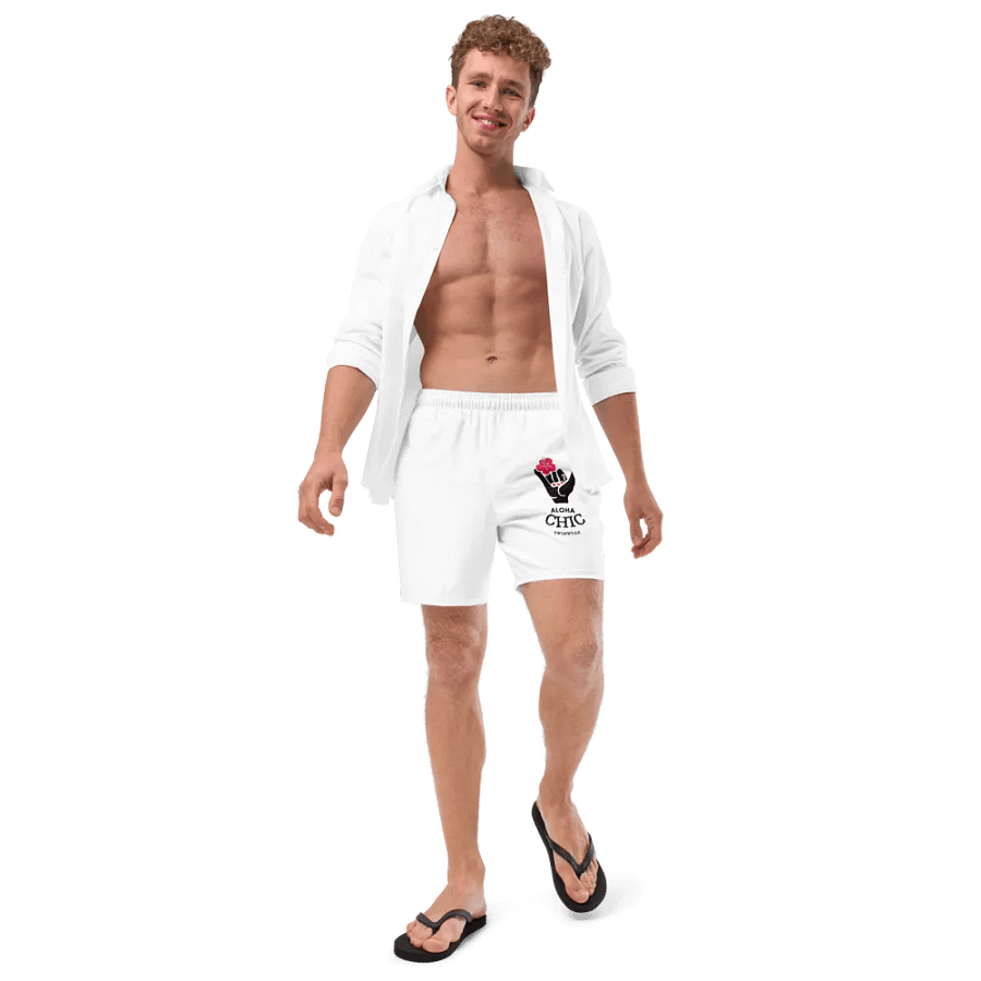 'Aloha Chic' Swim Trunks product image (7)