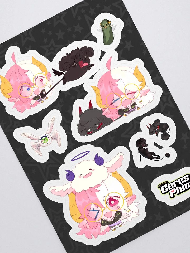 Mascot Collection Sticker Sheet product image (1)