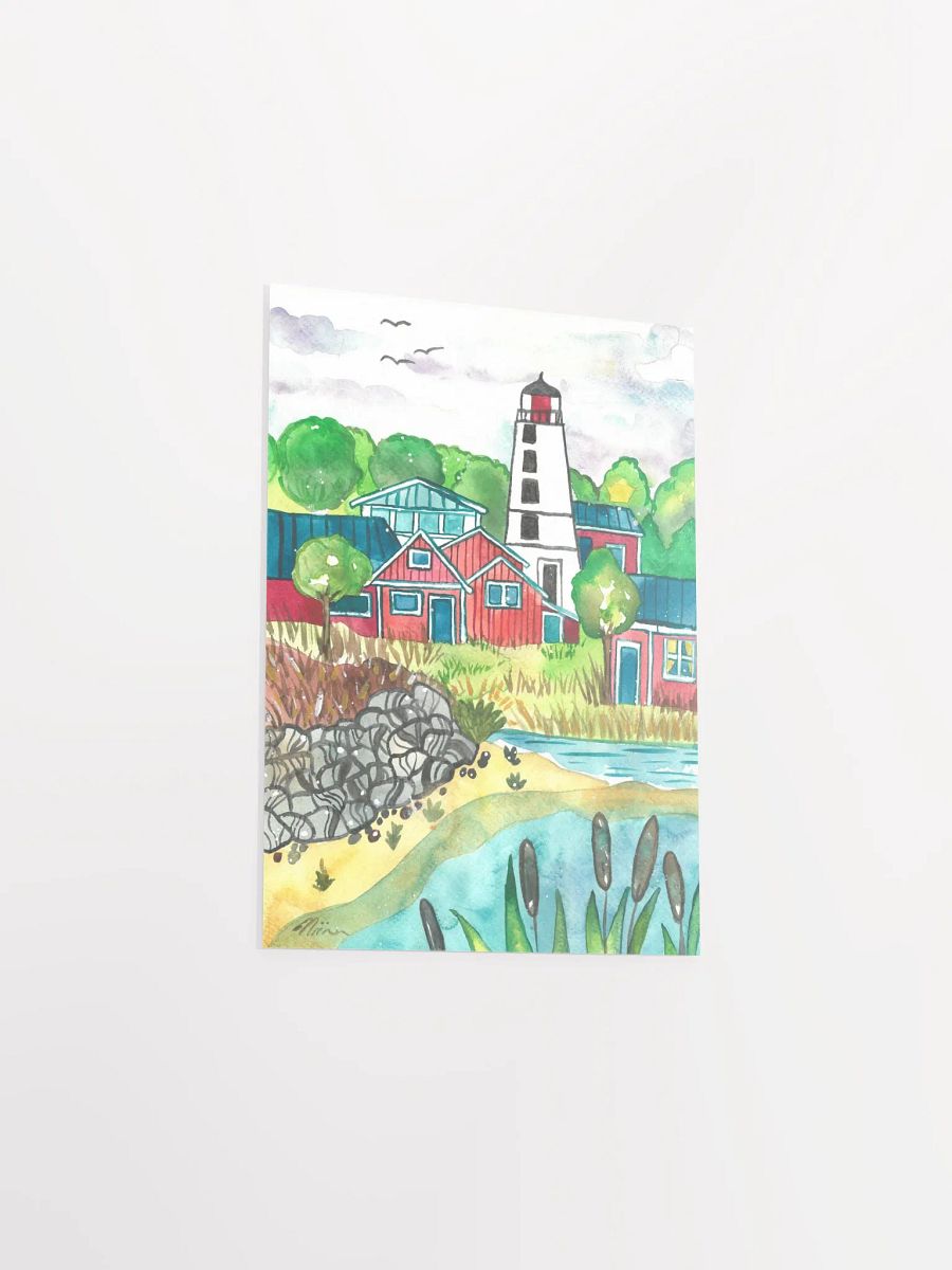 Fishing Village Art Print product image (3)