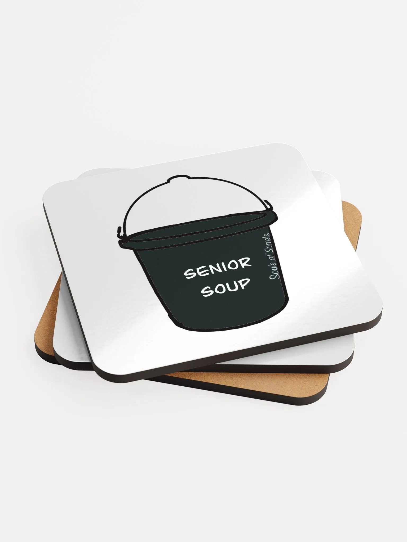SoS Senior Soup Coaster product image (2)