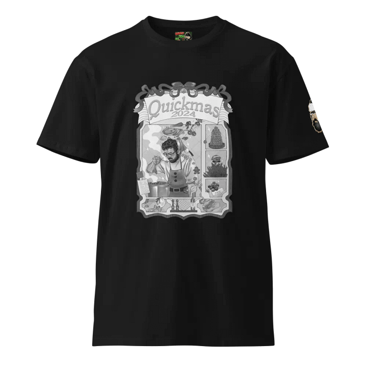 Quickmas Art Tee-Shirt (Black & White) product image (1)