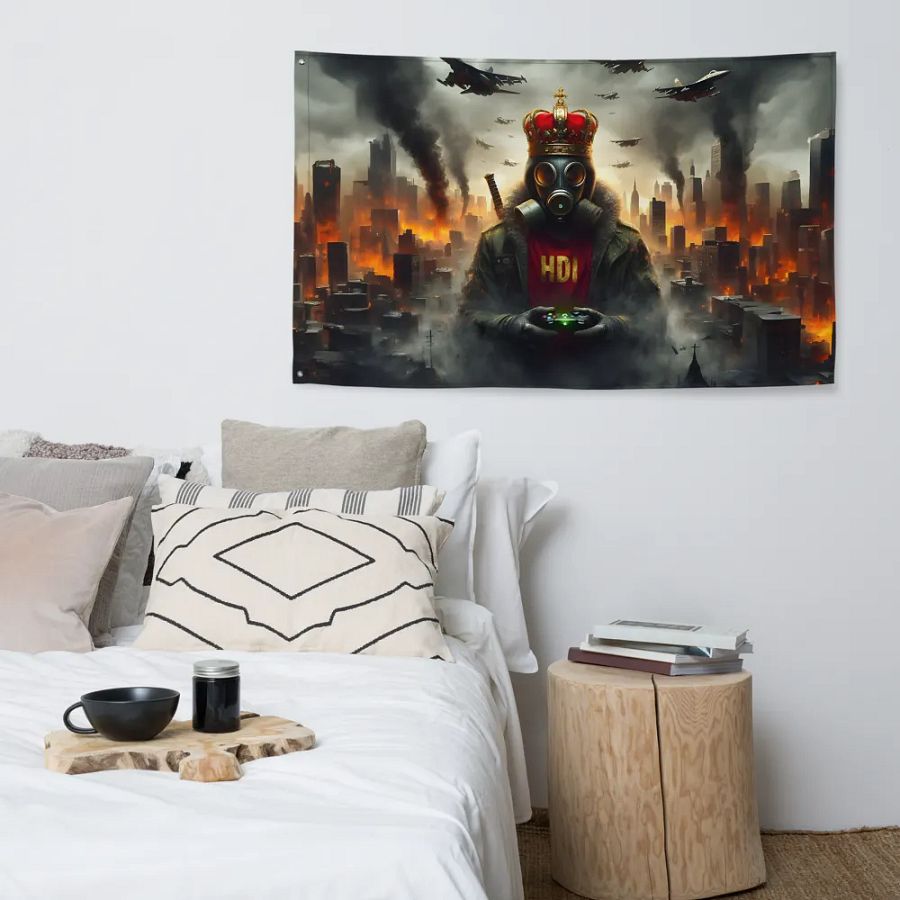 HDI Burning City Flag product image (4)