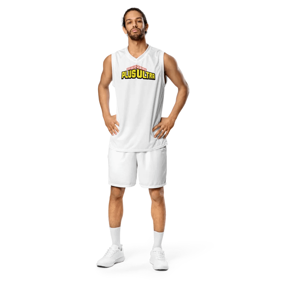 Never Give Up Go Beyond Plus Ultra Basketball Jersey product image (3)