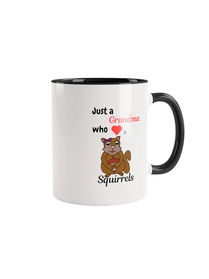 Just a Grandma Who Loves Squirrels – Funny Coffee Mug for Animal Lovers product image (2)