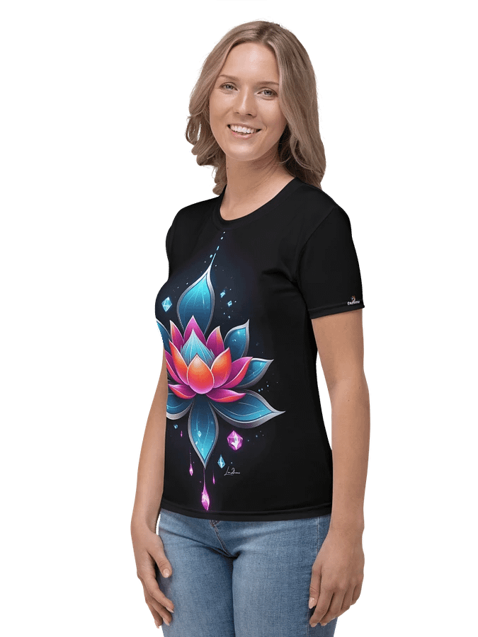 Lotus Glow Women's - All-Over Print Tee product image (3)