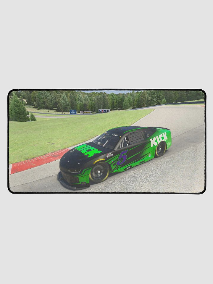 kick.com HKM GREEN/BLACK desktop mat product image (1)