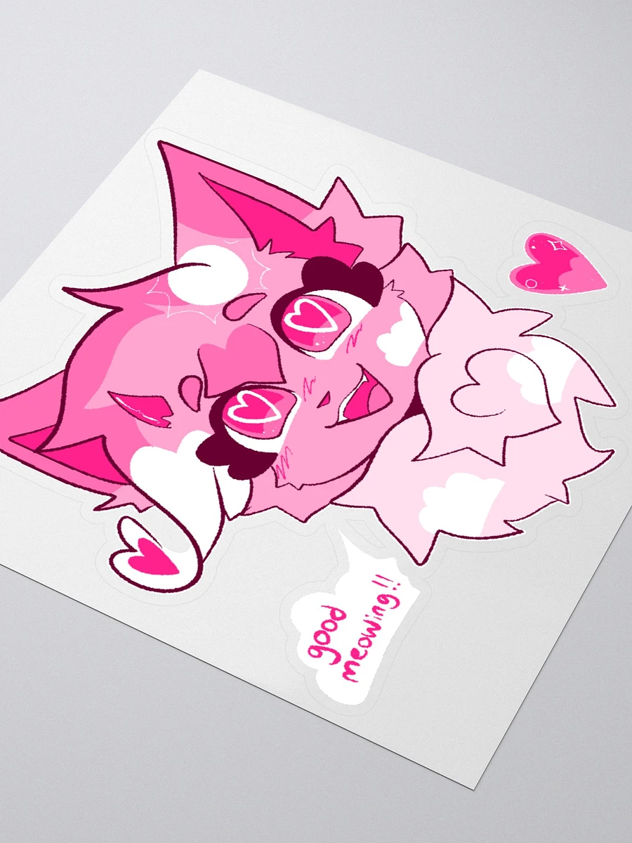 good meowing!! sticker product image (3)