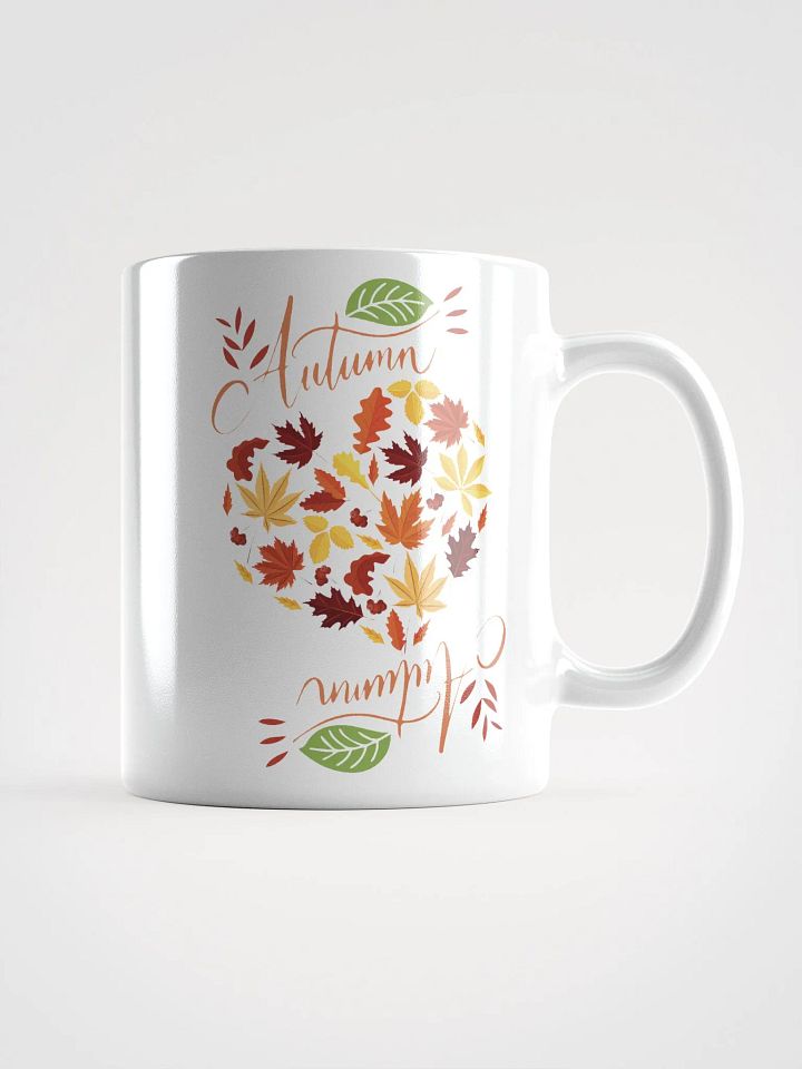 Autumn Leaf Heart Mug product image (1)