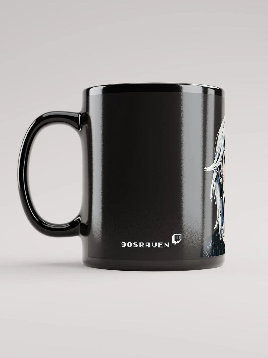 Raven's Raven Black Glossy Mug product image (12)