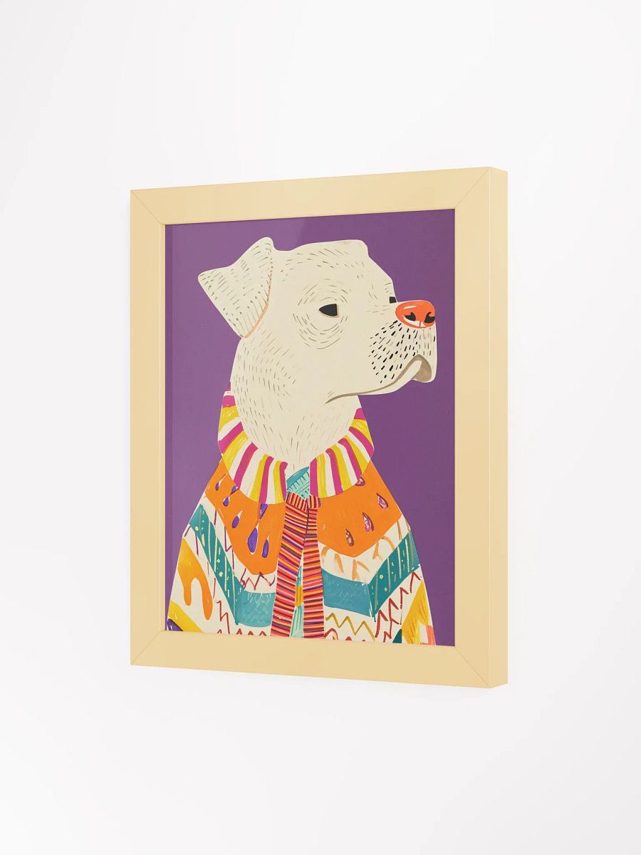 Dapper Doggo Framed Matte Poster product image (6)