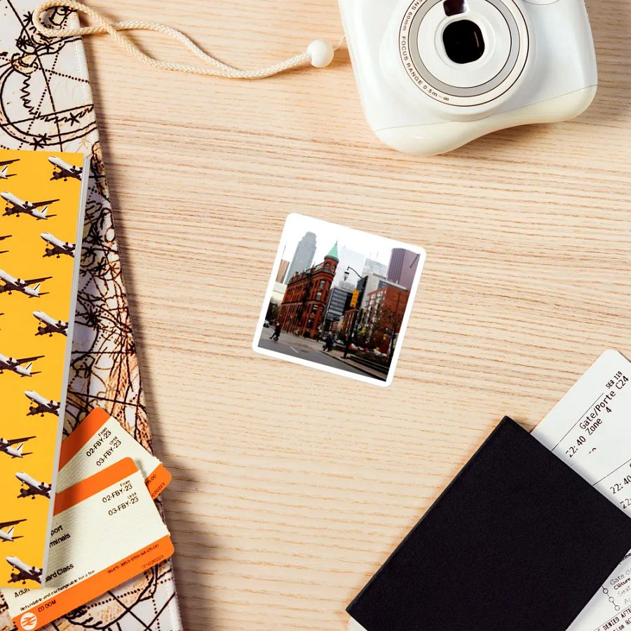 Historic Red Brick Architecture Magnet product image (7)