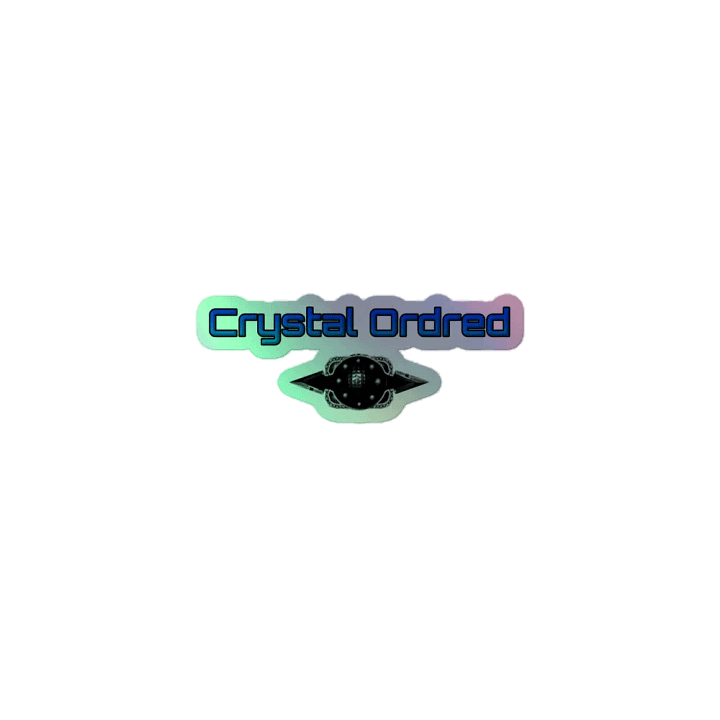 Crystal Ordred Sticker product image (1)