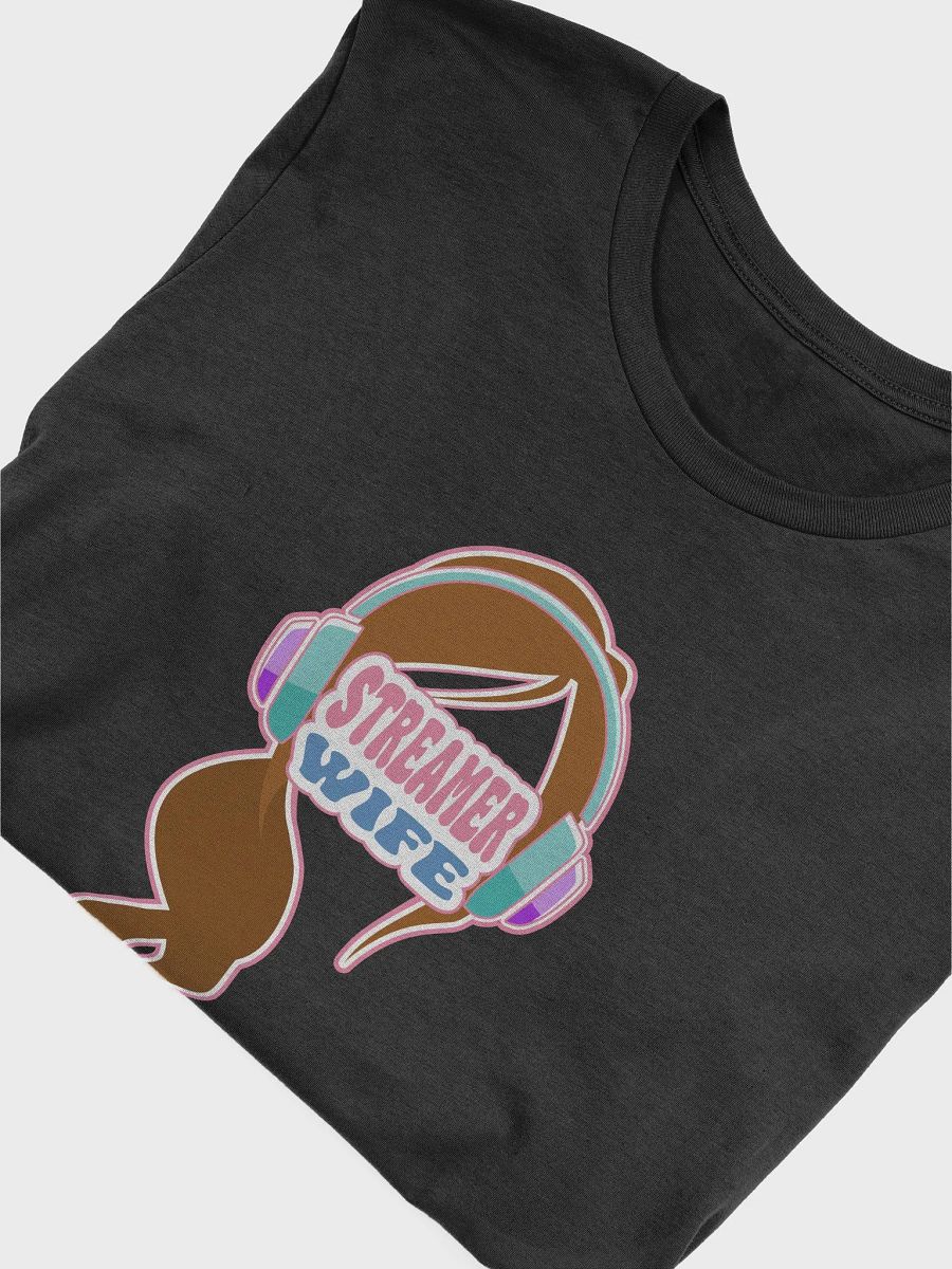 Streamer Wife Bubble Tee (brown) product image (19)
