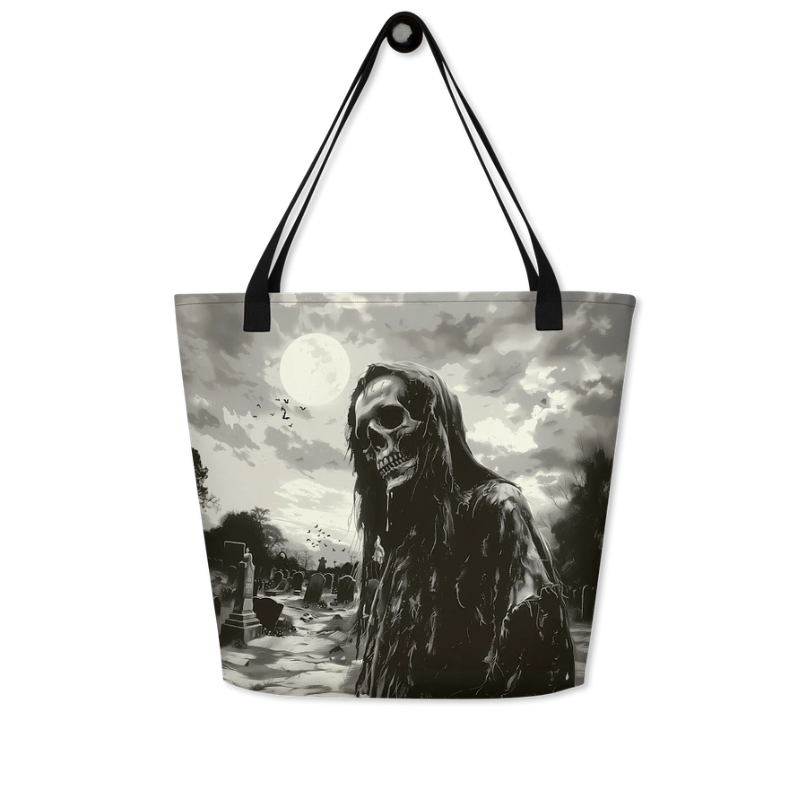 Tote Bag: Skeleton Gothic Dark Spooky Art Halloween Horror Theme product image (7)
