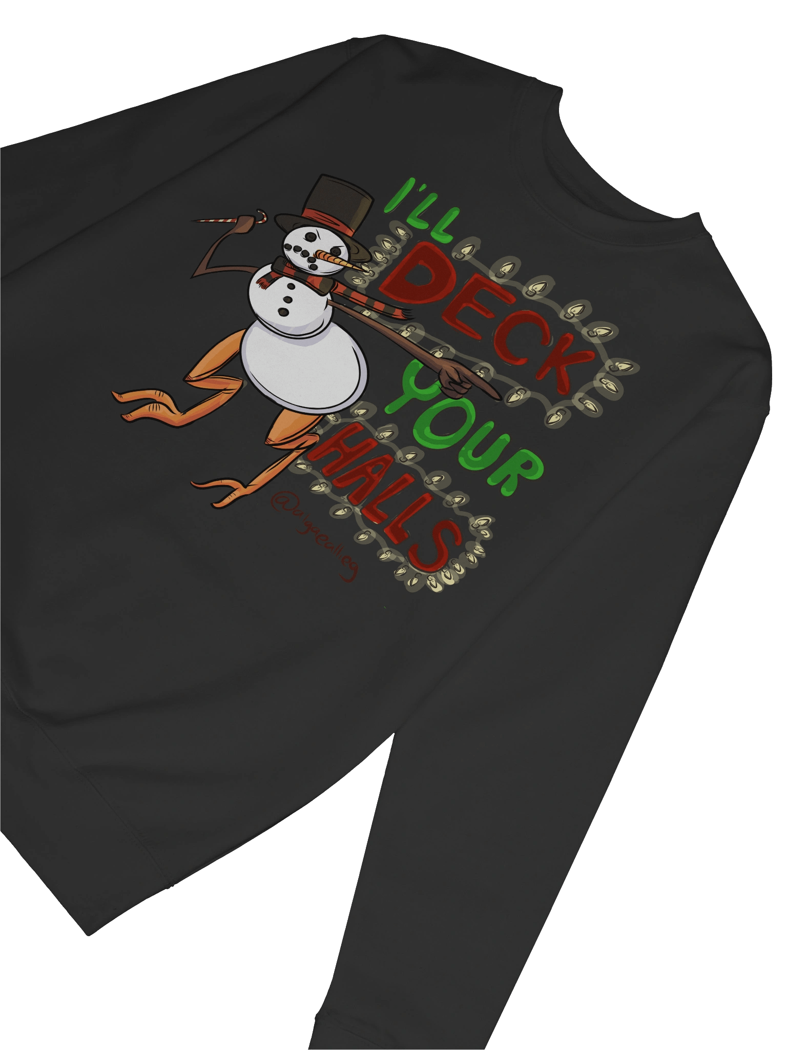 DECK YOUR HALLS Sweatshirt product image (6)