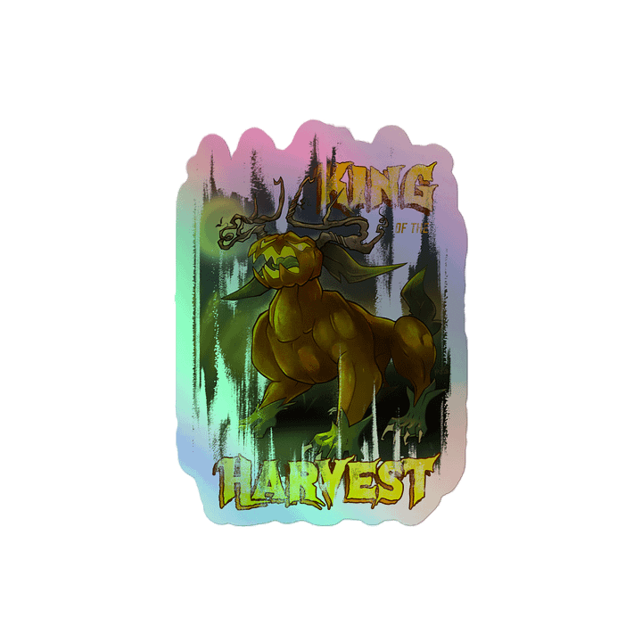 King of the Harvest Holo Sticker product image (1)