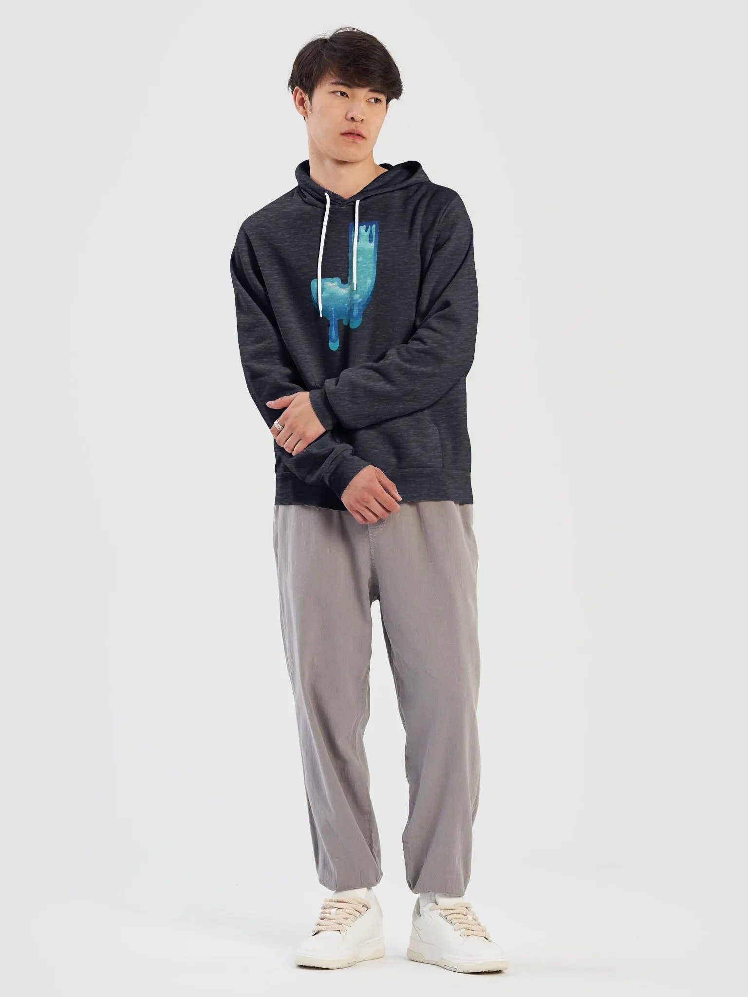 Premium Blue Liquid J Hoodie product image (4)