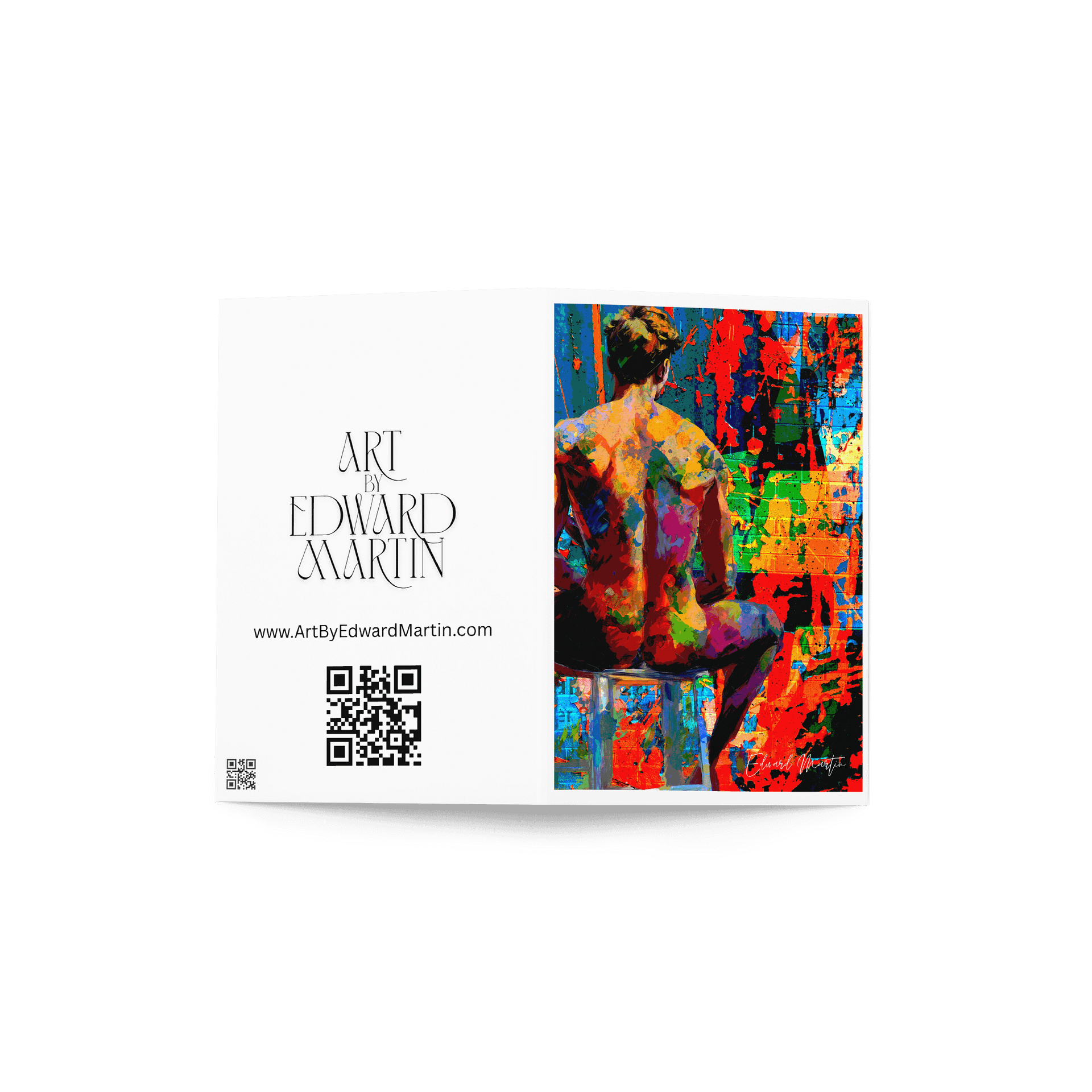 The Painted Wall by Edward Martin Card product image (4)