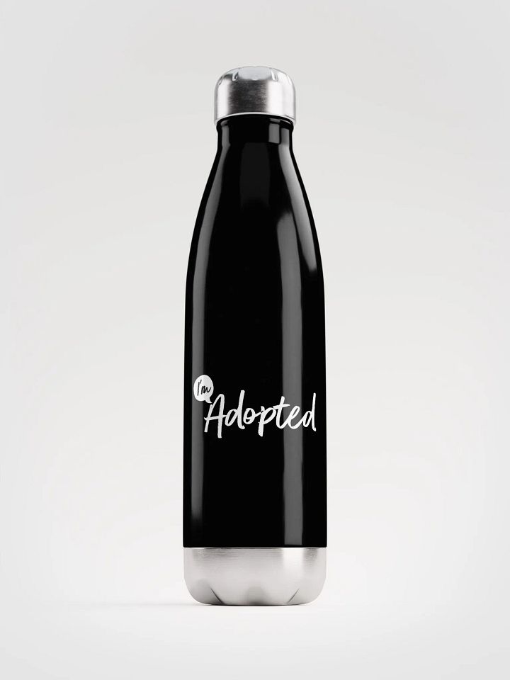 I'm Adopted Stainless Steel Water Bottle product image (1)