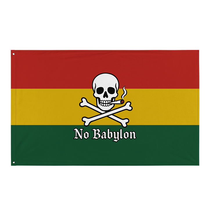 Rasta Flag - No Babylon product image (1)