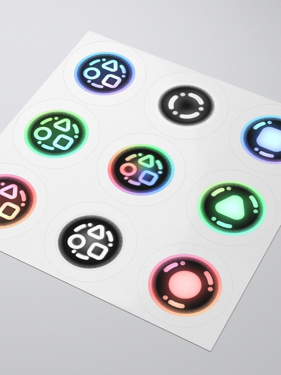 RelativRyan Kiss-Cut Sticker Set #0 (On White) product image (8)
