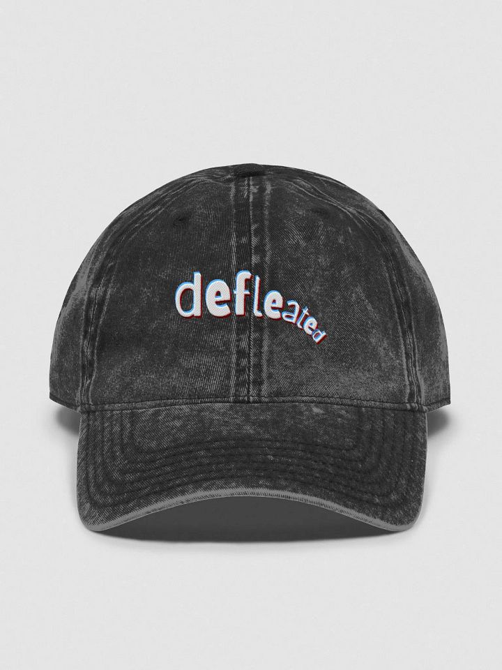 DEFLEATED vintage wash dad hat product image (1)