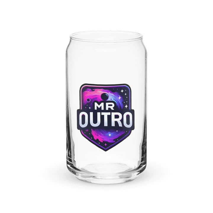 Cosmic Can Glass - MR OUTRO Edition product image (2)