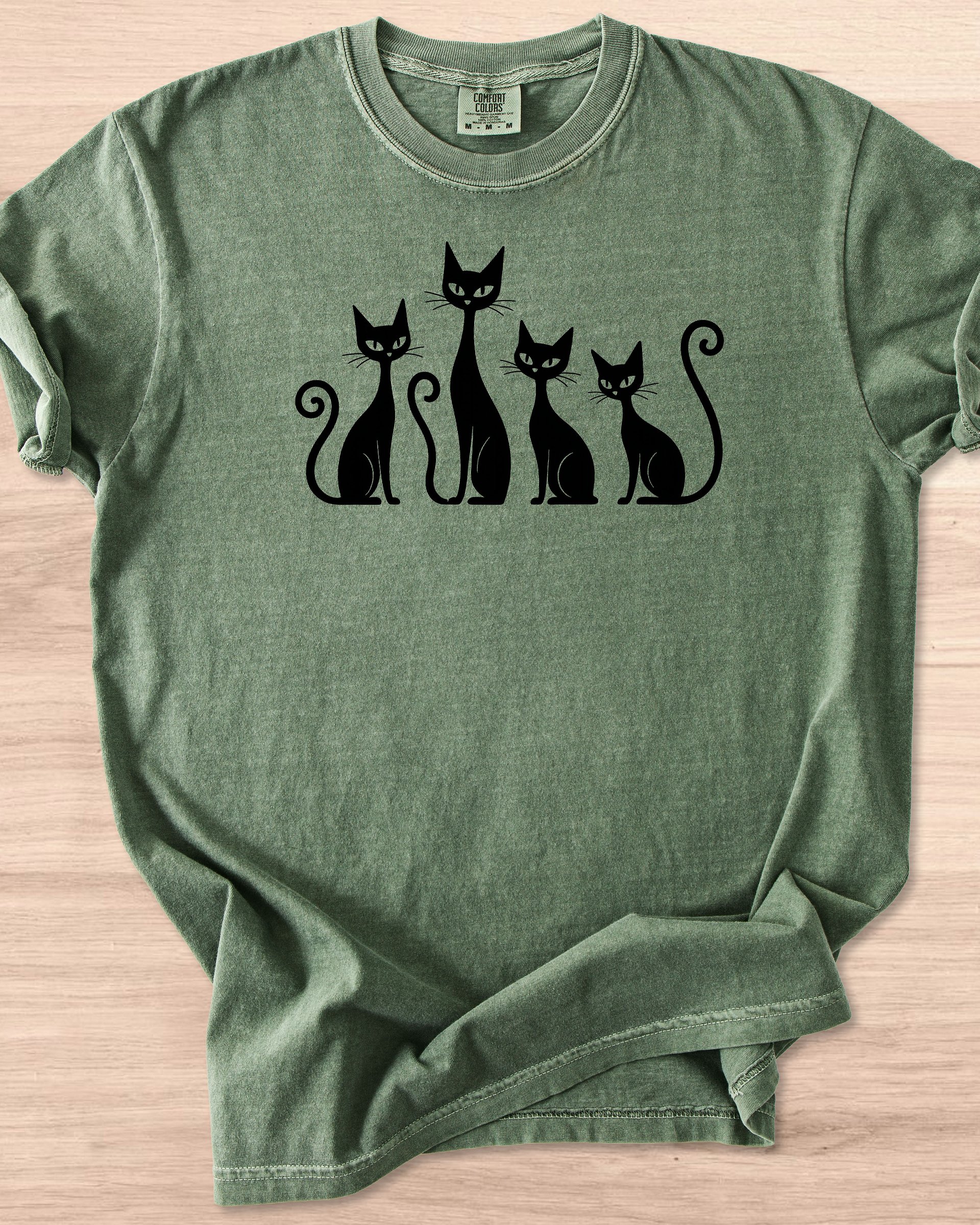 Whimsical Cats Tee product image (47)