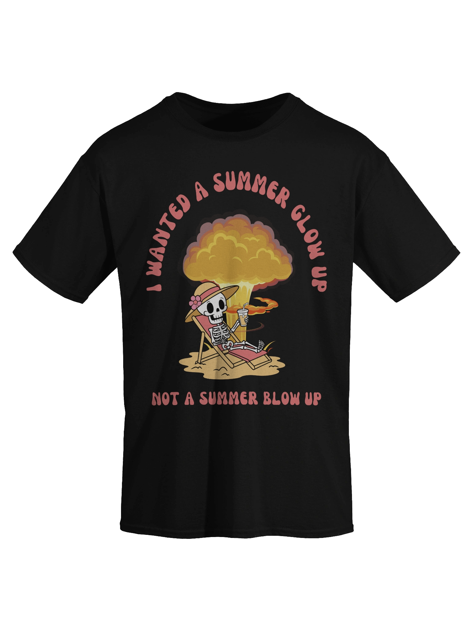 I Wanted A Summer Glow Up Not A Summer Blow Up T-Shirt product image (11)
