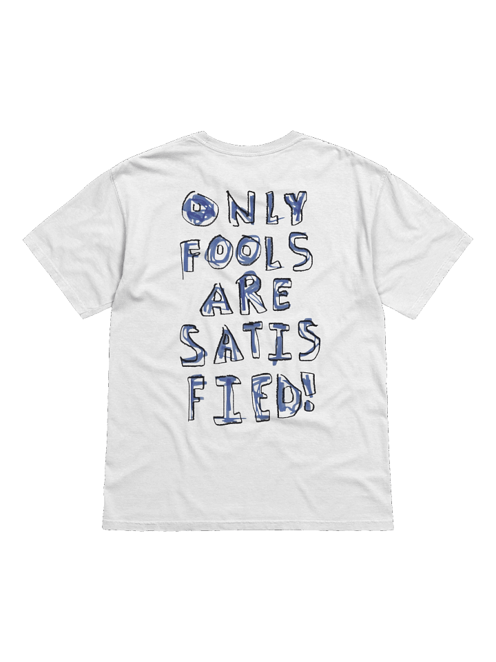 Satisfied? Box Logo Tee product image (2)
