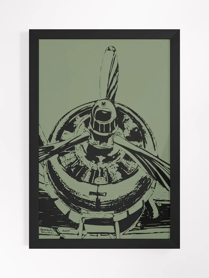 DC-3 Dakota Framed Matte Poster product image (2)
