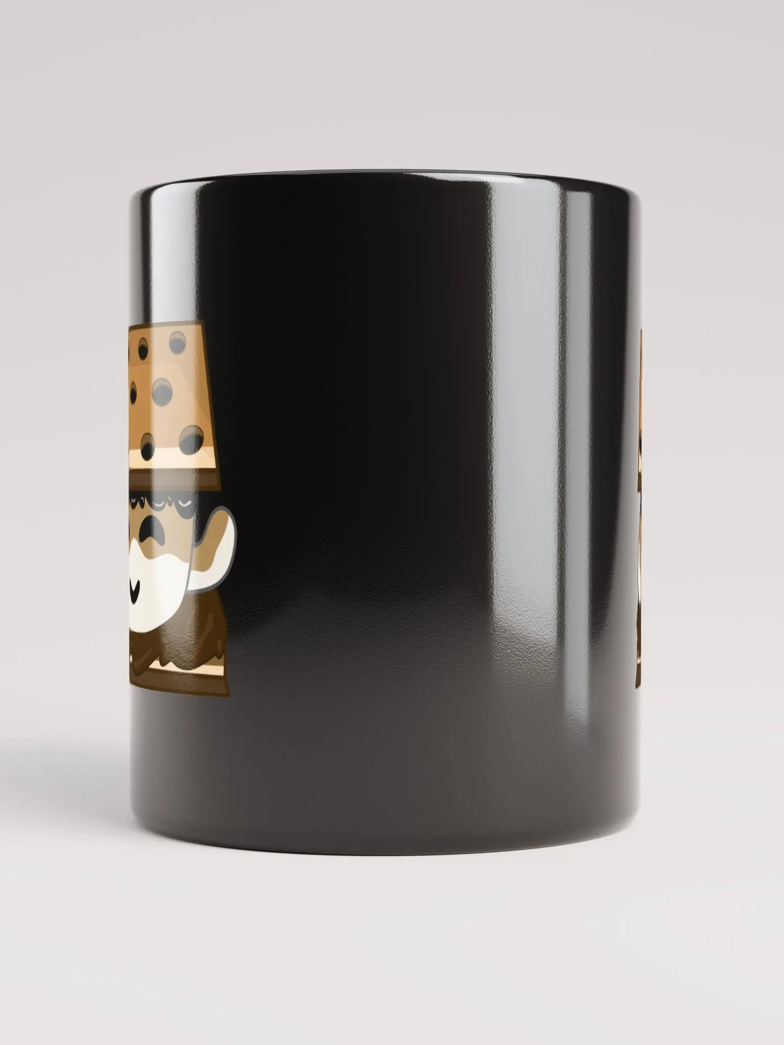 Smore Black Glossy Mug product image (5)