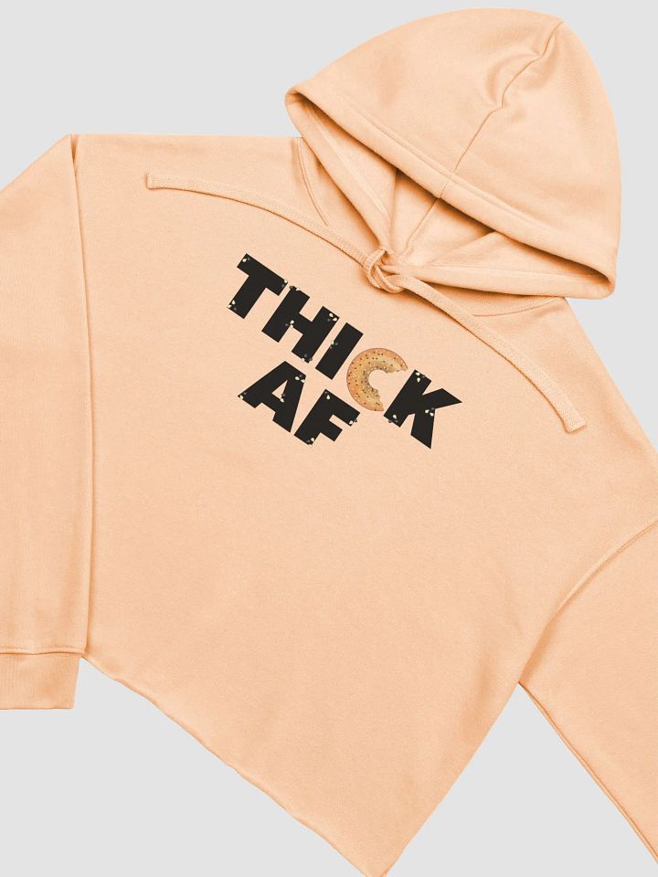 Thick AF Bagel Cropped Hoodie product image (1)